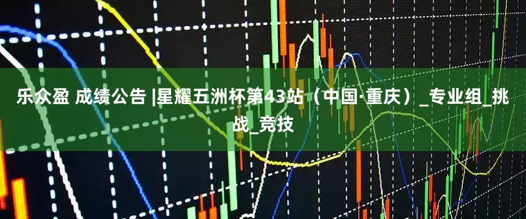 乐众盈 成绩公告 |星耀五洲杯第43站（中国·重庆）_专业组_挑战_竞技