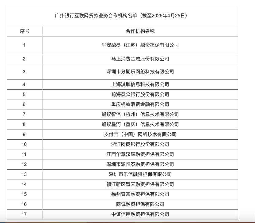 图示来源：广州银行官网